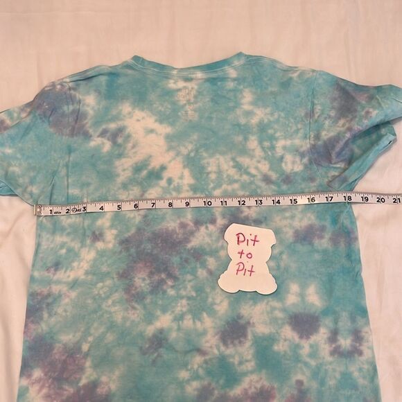 “Take it Easy” Eagles Jackson Browne size small short sleeve Tie-Dye T-Shirt GUC - Picture 5 of 6